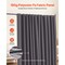 Room Divider with Wheels, Portable Curtain Divider for Office & Bedroom